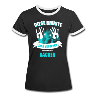Geschenk Freundin Geburtstag T-Shirt - Freundin eines Bäckers.