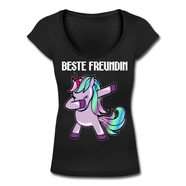 Geschenk Freundin Geburtstag T-Shirt - Beste Freundin Geschenk für Damen und Mädchen