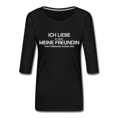 Geschenk Freundin Geburtstag T-Shirt - Ich liebe meine Freundin