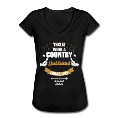 Geschenk Freundin Geburtstag T-Shirt - Dies ist eine Country Freundin