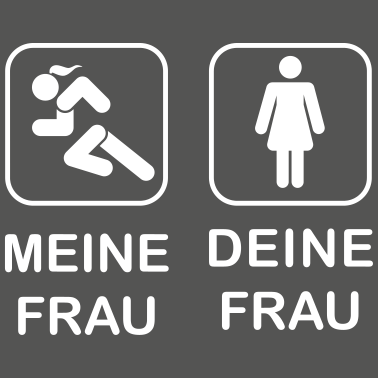 Motiv Meine Freundin ist der Renner!