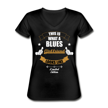 Geschenk Freundin Geburtstag T-Shirt - Dies ist eine Blues Freundin