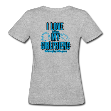 Geschenk Freundin Geburtstag T-Shirt - Ich Liebe meine Freundin