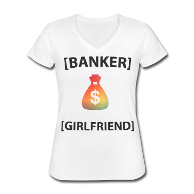 Geschenk Freundin Geburtstag T-Shirt - Bänker Freundin