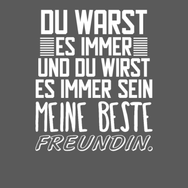 Motiv Meine beste Freundin. Geschenk für beste Freundin.