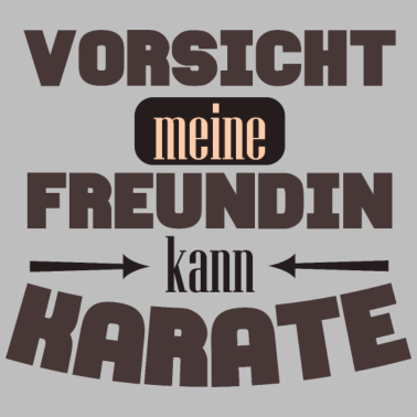 Motiv Freundin Karate