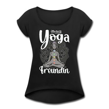 Geschenk Freundin Geburtstag T-Shirt - Yoga Freundin