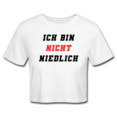 Geschenk Freundin Geburtstag T-Shirt - Ich bin nicht niedlich Geschenkidee Freundin