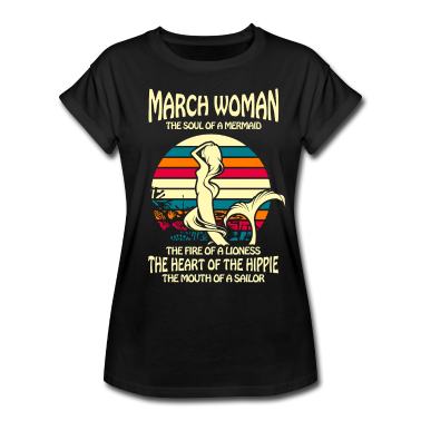 Geschenk Freundin Geburtstag T-Shirt - März Geburtstag Frau Freundin Geschenk