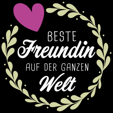 Motiv Beste Freundin BBF Besties Freundinnen Geschenk