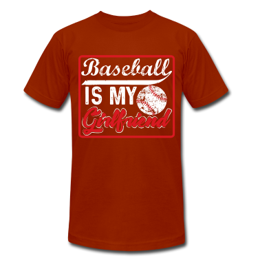 Geschenk Freundin Geburtstag T-Shirt - Baseball ist meine Freundin