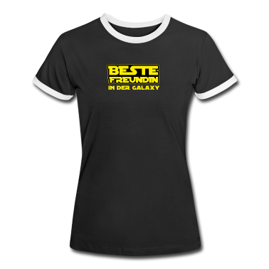 Geschenk Freundin Geburtstag T-Shirt - Beste Freundin in der Galaxy