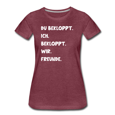 Geschenk Freundin Geburtstag T-Shirt - Freundin Freundinnen Beste Freundin Geschenkidee