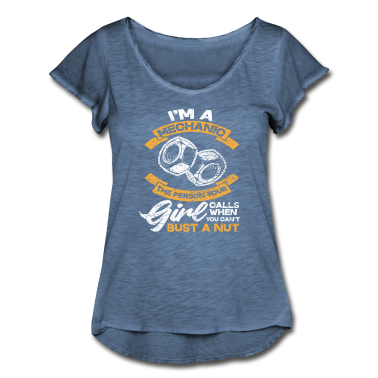 Geschenk Freundin Geburtstag T-Shirt - Mechaniker Freundin