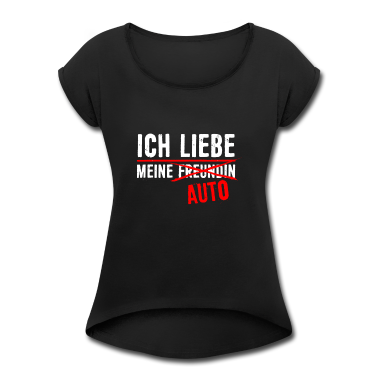 Geschenk Freundin Geburtstag T-Shirt - Ich liebe meine Freundin AUTO