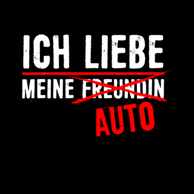 Motiv Ich liebe meine Freundin AUTO