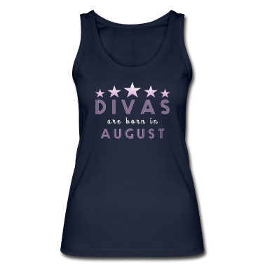 Geschenk Freundin Geburtstag Tank Top - Divas August geboren Freundin Geburtstag Geschenk