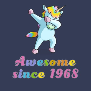 Motiv Dabbing Einhorn 1968 Freundin Geburtstag Geschenk