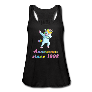 Geschenk Freundin Geburtstag Tank Top - Dabbing Einhorn 1998 Freundin Geburtstag Geschenk