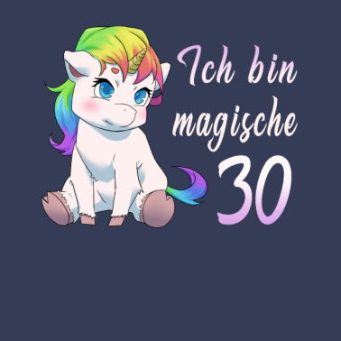 Motiv 30 Jahre Einhorn 30. Geburtstag Freundin Geschenk
