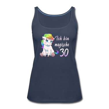 Geschenk Freundin Geburtstag Tank Top - 30 Jahre Einhorn 30. Geburtstag Freundin Geschenk