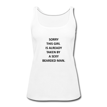 Geschenk Freundin Geburtstag Tank Top - Bart Shirt - Freundin Geburtstag Geschenk Sprüche