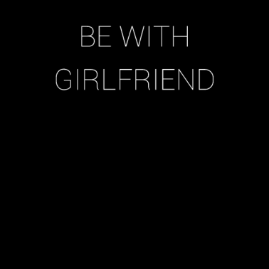 Motiv mit Freundin sein