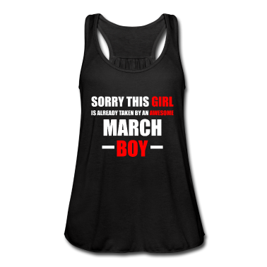 Geschenk Freundin Geburtstag Tank Top - Geschenk Freundin geboren im März Geburtstag