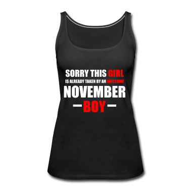 Geschenk Freundin Geburtstag Tank Top - Geschenk Freundin geboren im November Geburtstag