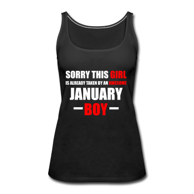 Geschenk Freundin Geburtstag Tank Top - Geschenk Freundin geboren im Januar Geburtstag