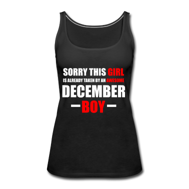 Geschenk Freundin Geburtstag Tank Top - Geschenk Freundin geboren im Dezember Geburtstag
