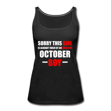 Geschenk Freundin Geburtstag Tank Top - Geschenk Freundin geboren im Oktober Geburtstag