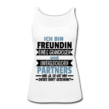 Geschenk Freundin Geburtstag Tank Top - Freundin