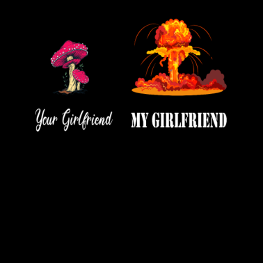 Motiv DEINE FREUNDIN MEINE FREUNDIN ATOMPILZ VERGLEICH