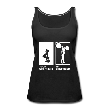 Geschenk Freundin Geburtstag Tank Top - Meine Freundin Deine Freundin Vergleich Fitness