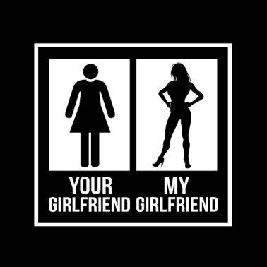 Motiv Meine Freundin Deine Freundin Vergleich Figur