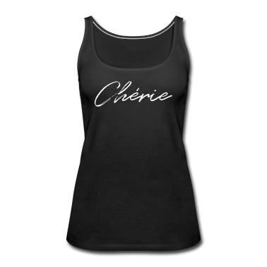 Geschenk Freundin Geburtstag Tank Top - Chérie Valentinstag Geschenk Geburtstag Freundin