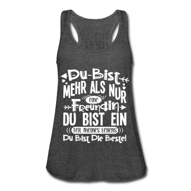Geschenk Freundin Geburtstag Tank Top - Du bist mehr als nur eine Freundin