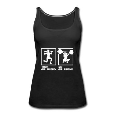 Geschenk Freundin Geburtstag Tank Top - Meine Freundin Deine Freundin Vergleich Stark Fit