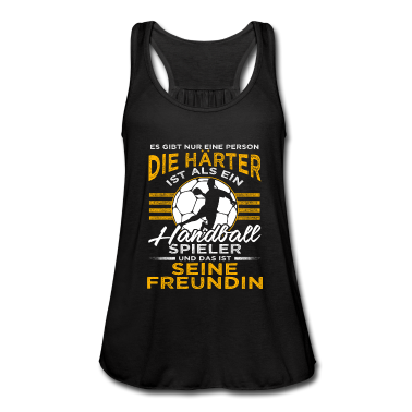 Geschenk Freundin Geburtstag Tank Top - Handball Freundin - Gibt nur eine Person härter