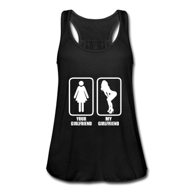 Geschenk Freundin Geburtstag Tank Top - Meine Freundin Deine Freundin Vergleich Sexy Figur