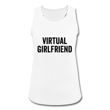 Geschenk Freundin Geburtstag Tank Top - Virtuelle Freundin