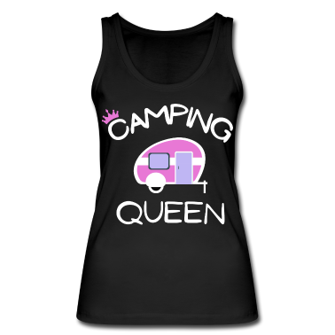 Geschenk Freundin Geburtstag Tank Top - Camping Queen Geschenkidee Geburtstag Freundin