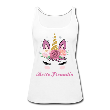 Geschenk Freundin Geburtstag Tank Top - Beste Freundin Geschenk für Damen und Mädchen