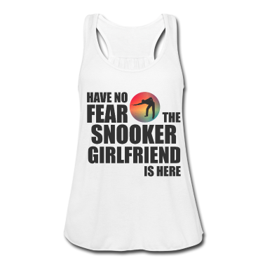 Geschenk Freundin Geburtstag Tank Top - Die Snooker Freundin