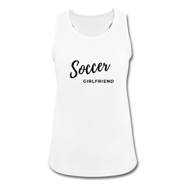 Geschenk Freundin Geburtstag Tank Top - Fußball Freundin