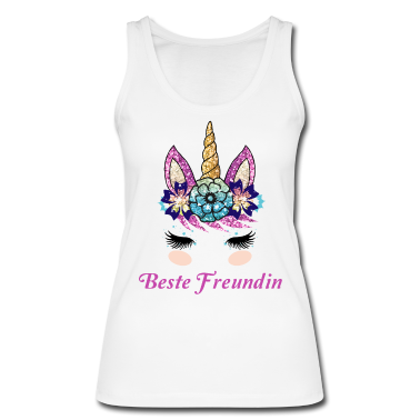 Geschenk Freundin Geburtstag Tank Top - Beste Freundin Geschenk für Damen und Mädchen