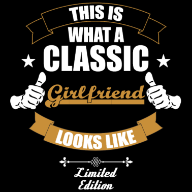 Motiv Dies ist eine Klassik Freundin