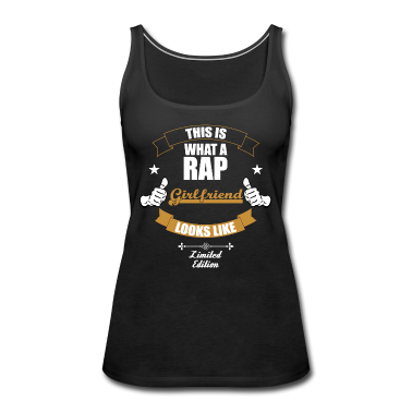 Geschenk Freundin Geburtstag Tank Top - Dies ist eine Rap Freundin