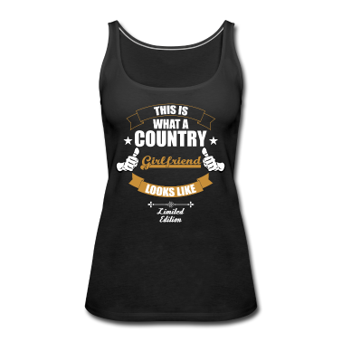 Geschenk Freundin Geburtstag Tank Top - Dies ist eine Country Freundin